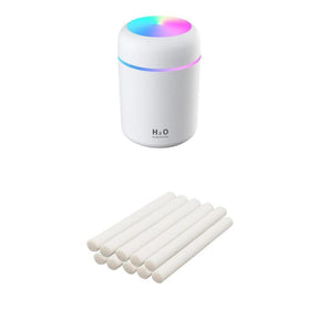 Portable USB Car Air Purifying Humidifier Colorful Cup Aroma Diffuser Cool Mist Maker Humidifier Purifier With Light For Car Home