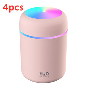 Portable USB Car Air Purifying Humidifier Colorful Cup Aroma Diffuser Cool Mist Maker Humidifier Purifier With Light For Car Home