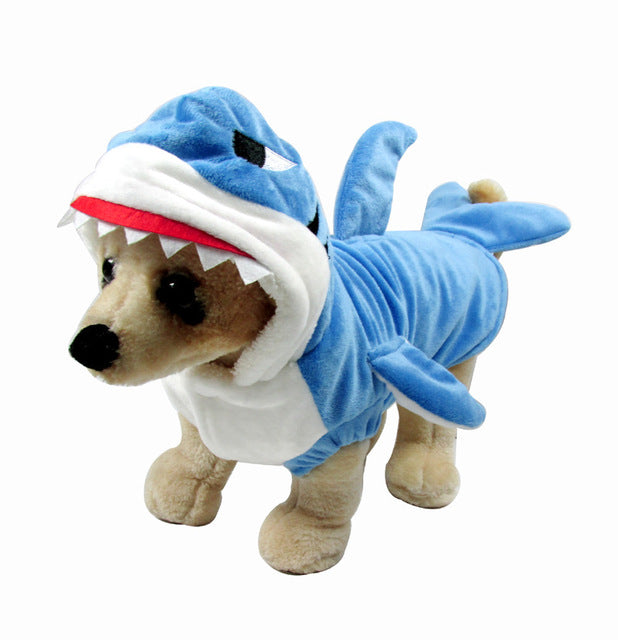 Shark suit pet